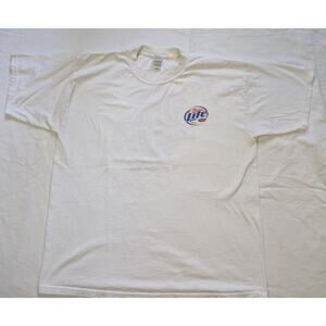 Miller Lite 2006 March Madness White T-shirt XL